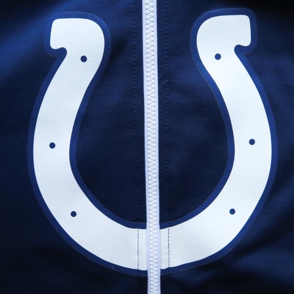 Indianapolis Colts NFL Blue Full Zip Hoodie (L) Flawless!!   🏈 - Picture 1 of 10
